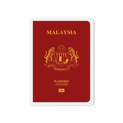 Malaysia Passport - Refrigerator Magnet 4 Inch - The Sticker Space