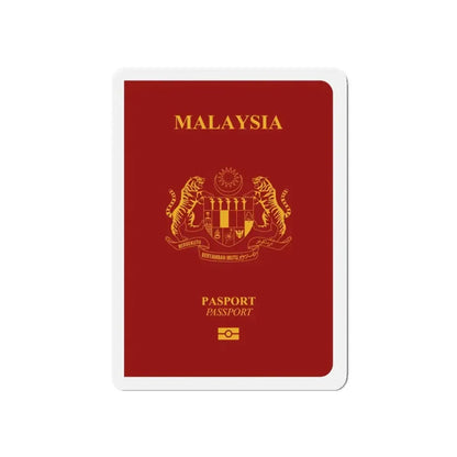 Malaysia Passport - Refrigerator Magnet 5 Inch - The Sticker Space