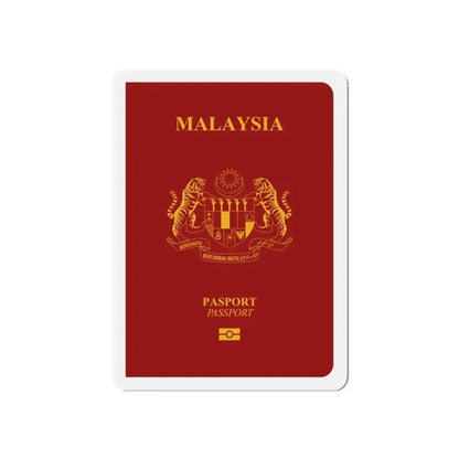 Malaysia Passport - Refrigerator Magnet 6 Inch - The Sticker Space