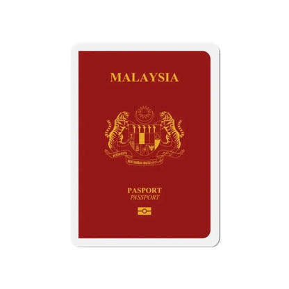 Malaysia Passport - Refrigerator Magnet - The Sticker Space