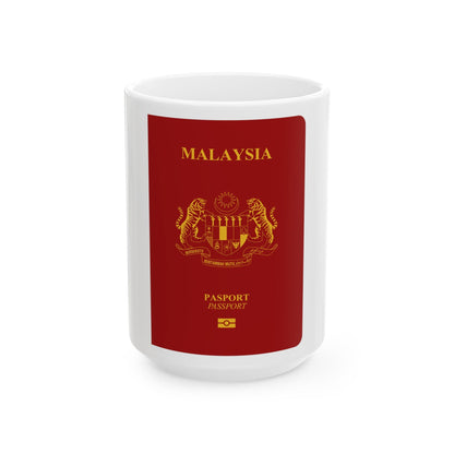 Malaysia Passport - White Coffee Mug