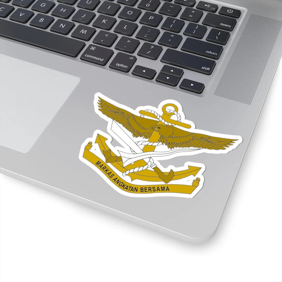 Malaysian JFHQ Insignia (Malaysia) (Coat of Arms) STICKER Vinyl Kiss-Cut Decal - The Sticker Space