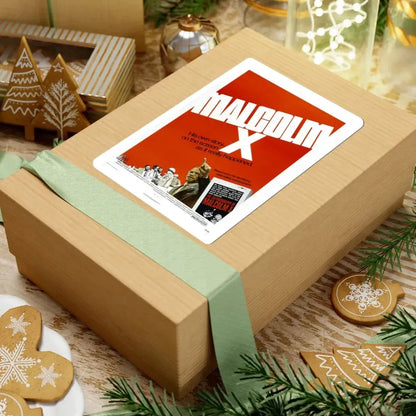 Malcolm X 1972 Movie Poster - STICKER Vinyl Kiss-Cut Decal - The Sticker Space