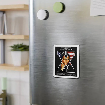 Malcolm X 1992 Movie Poster Refrigerator Magnet - The Sticker Space