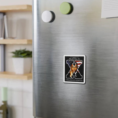 Malcolm X 1992 Movie Poster Refrigerator Magnet - The Sticker Space