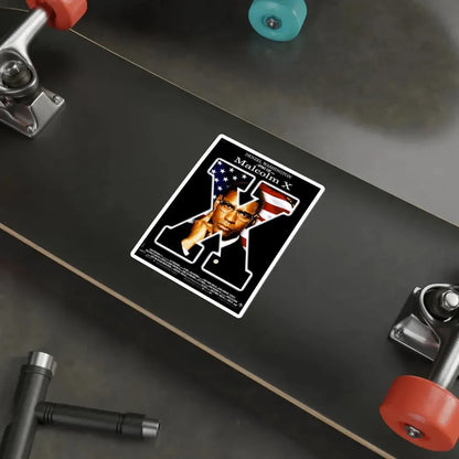 Malcolm X 1992 Movie Poster STICKER Vinyl Die-Cut Decal - The Sticker Space