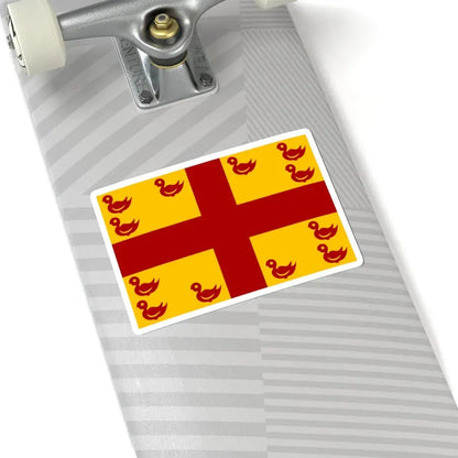 Maldegem vlag (Belgium) STICKER Vinyl Kiss-Cut Decal - The Sticker Space