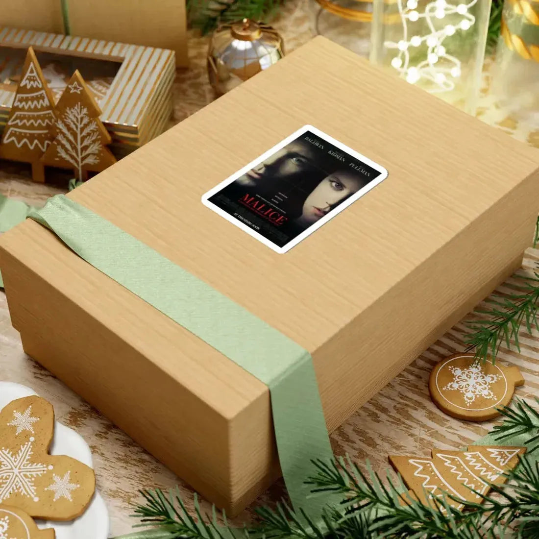 Malice 1993 Movie Poster - STICKER Vinyl Kiss-Cut Decal - The Sticker Space