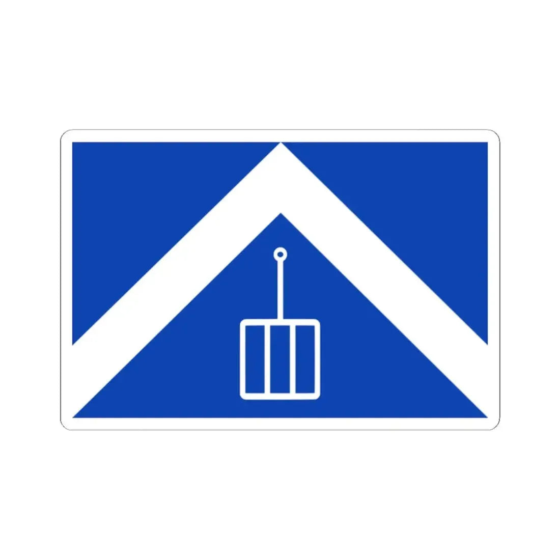 Malle vlag (Belgium) STICKER Vinyl Kiss-Cut Decal 2 Inch White - The Sticker Space