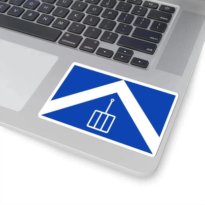 Malle vlag (Belgium) STICKER Vinyl Kiss-Cut Decal - The Sticker Space