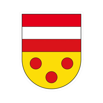 Malles Venosta-Stemma (Italy) (Coat of Arms) STICKER Vinyl Kiss-Cut Decal 2 Inch White - The Sticker Space