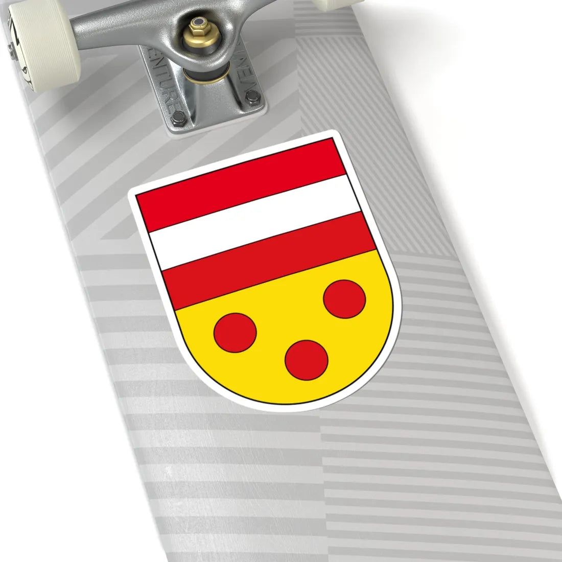 Malles Venosta-Stemma (Italy) (Coat of Arms) STICKER Vinyl Kiss-Cut Decal - The Sticker Space