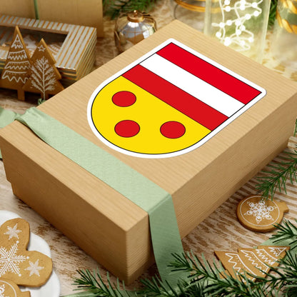 Malles Venosta-Stemma (Italy) (Coat of Arms) STICKER Vinyl Kiss-Cut Decal - The Sticker Space