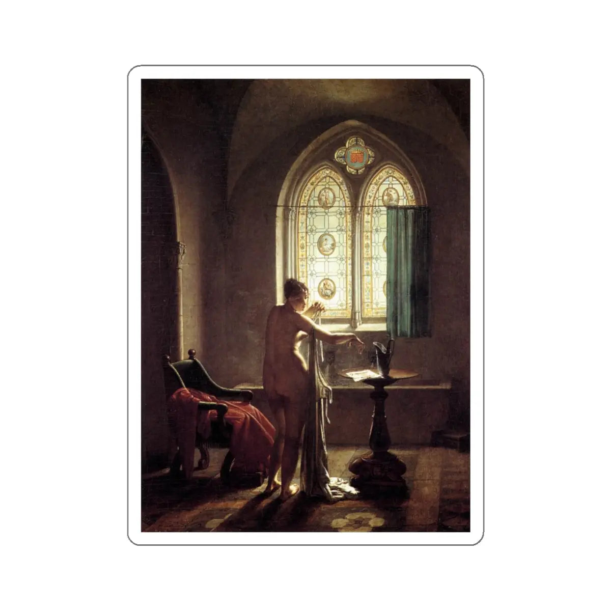 SKU:80374789258668917040 Sticker types:White Shape:Die-Cut Sizes:6" × 6"