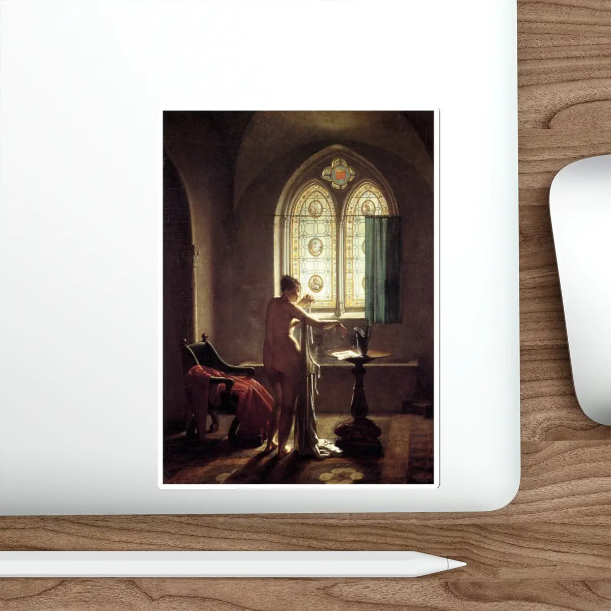SKU:80374789258668917040 Sticker types:White Shape:Die-Cut Sizes:6" × 6"