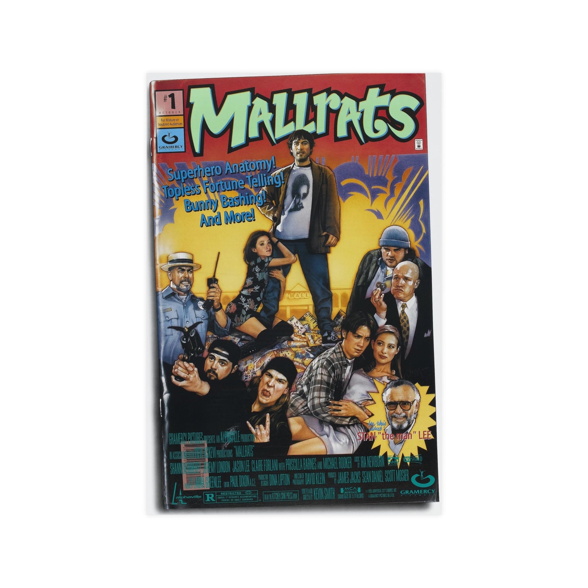 MALLRATS 1995 - Paper Movie Poster-12″ x 18″ (Vertical)-The Sticker Space