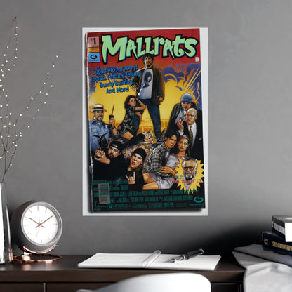 MALLRATS 1995 - Paper Movie Poster-The Sticker Space