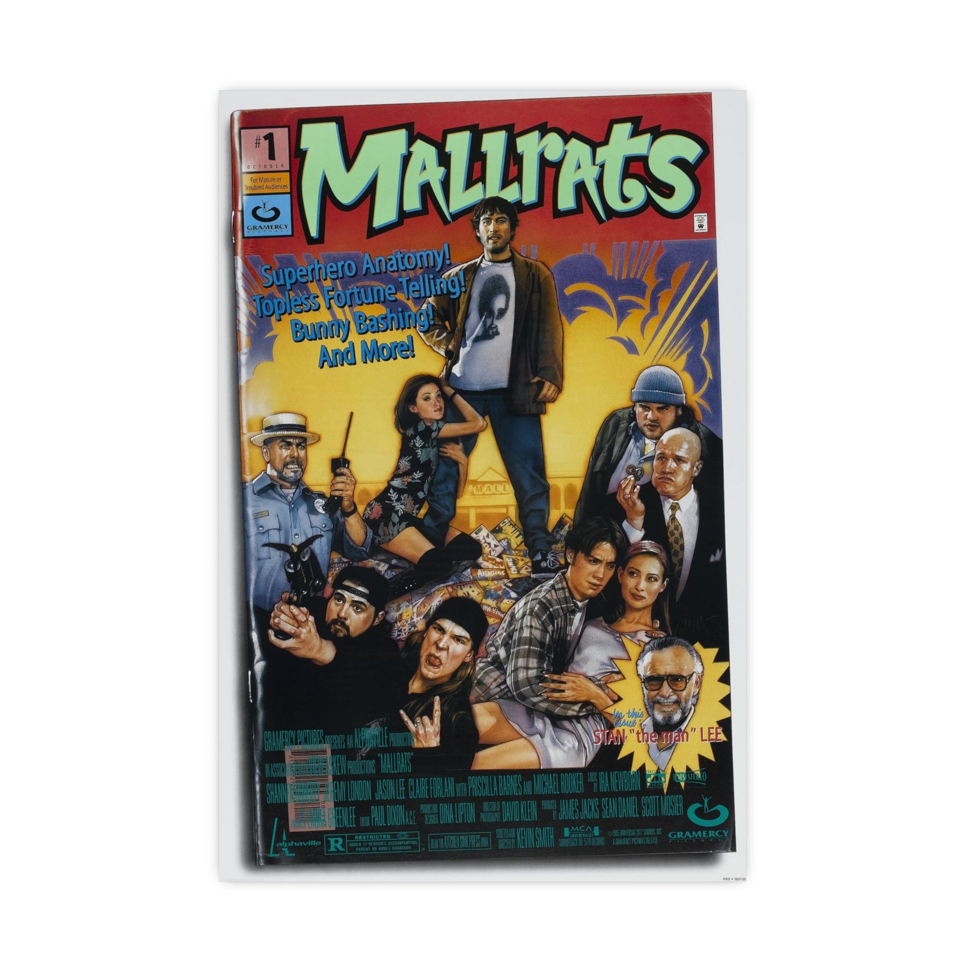 MALLRATS 1995 - Paper Movie Poster-16″ x 24″ (Vertical)-The Sticker Space