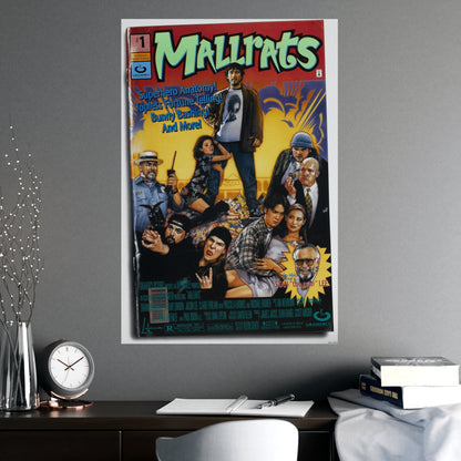MALLRATS 1995 - Paper Movie Poster-The Sticker Space