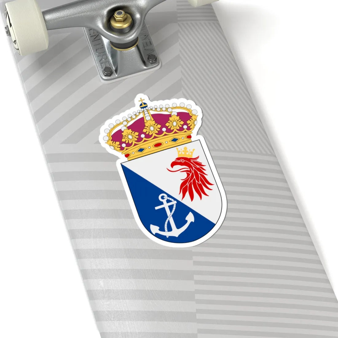 Malmö marina bevakningsområde vapen (Sweden) (Coat of Arms) STICKER Vinyl Kiss-Cut Decal - The Sticker Space