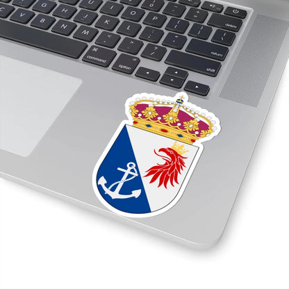 Malmö marina bevakningsområde vapen (Sweden) (Coat of Arms) STICKER Vinyl Kiss-Cut Decal - The Sticker Space