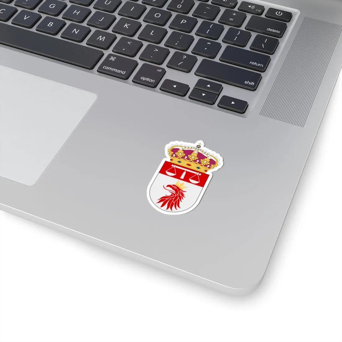 Malmö tingsrätt vapen (Sweden) (Coat of Arms) STICKER Vinyl Kiss-Cut Decal - The Sticker Space