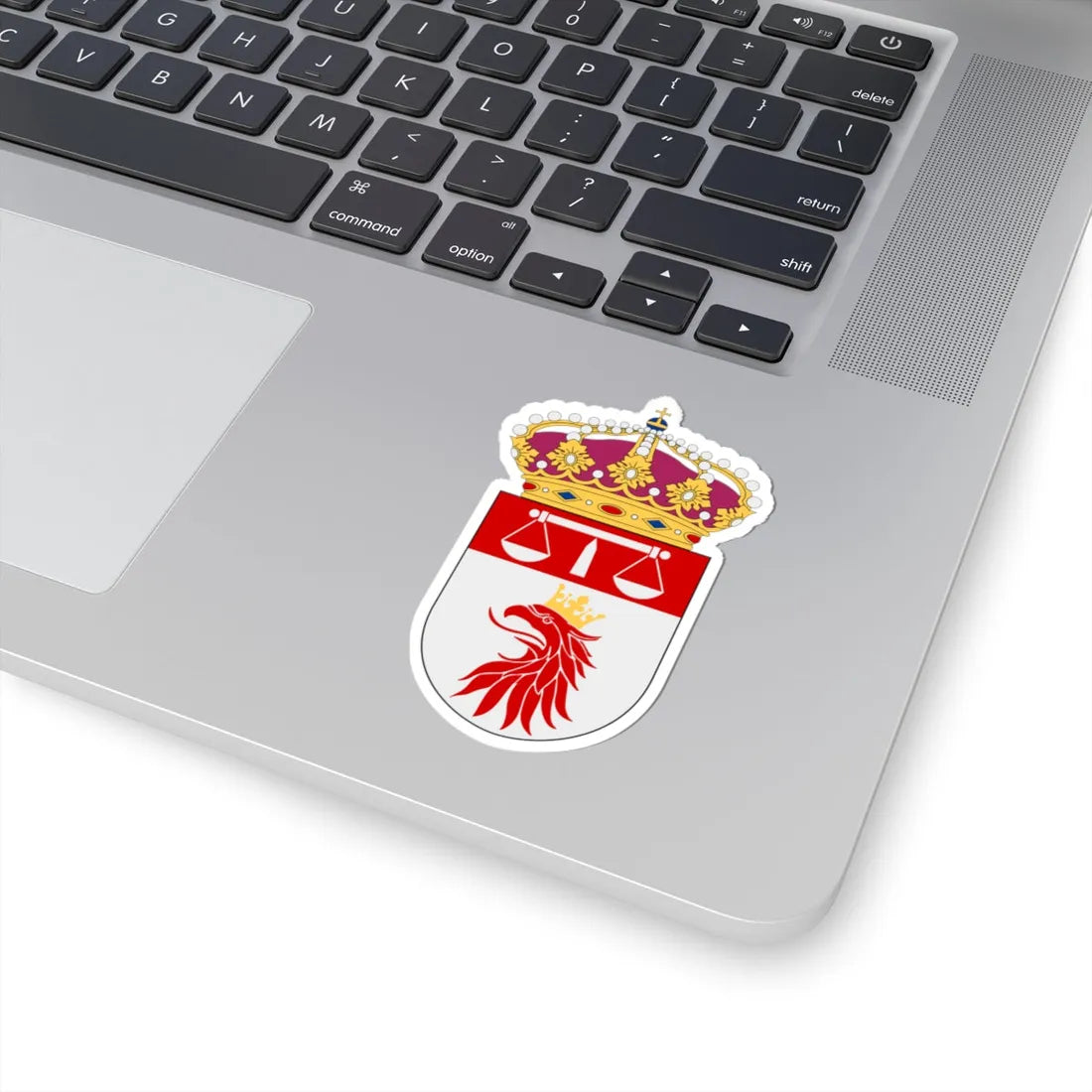 Malmö tingsrätt vapen (Sweden) (Coat of Arms) STICKER Vinyl Kiss-Cut Decal - The Sticker Space