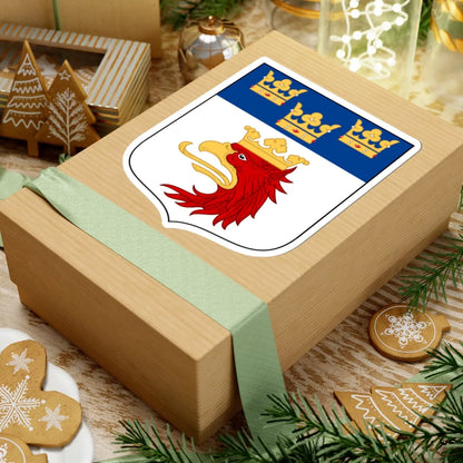 Malmöhus läns vapen (Sweden) (Coat of Arms) STICKER Vinyl Kiss-Cut Decal - The Sticker Space