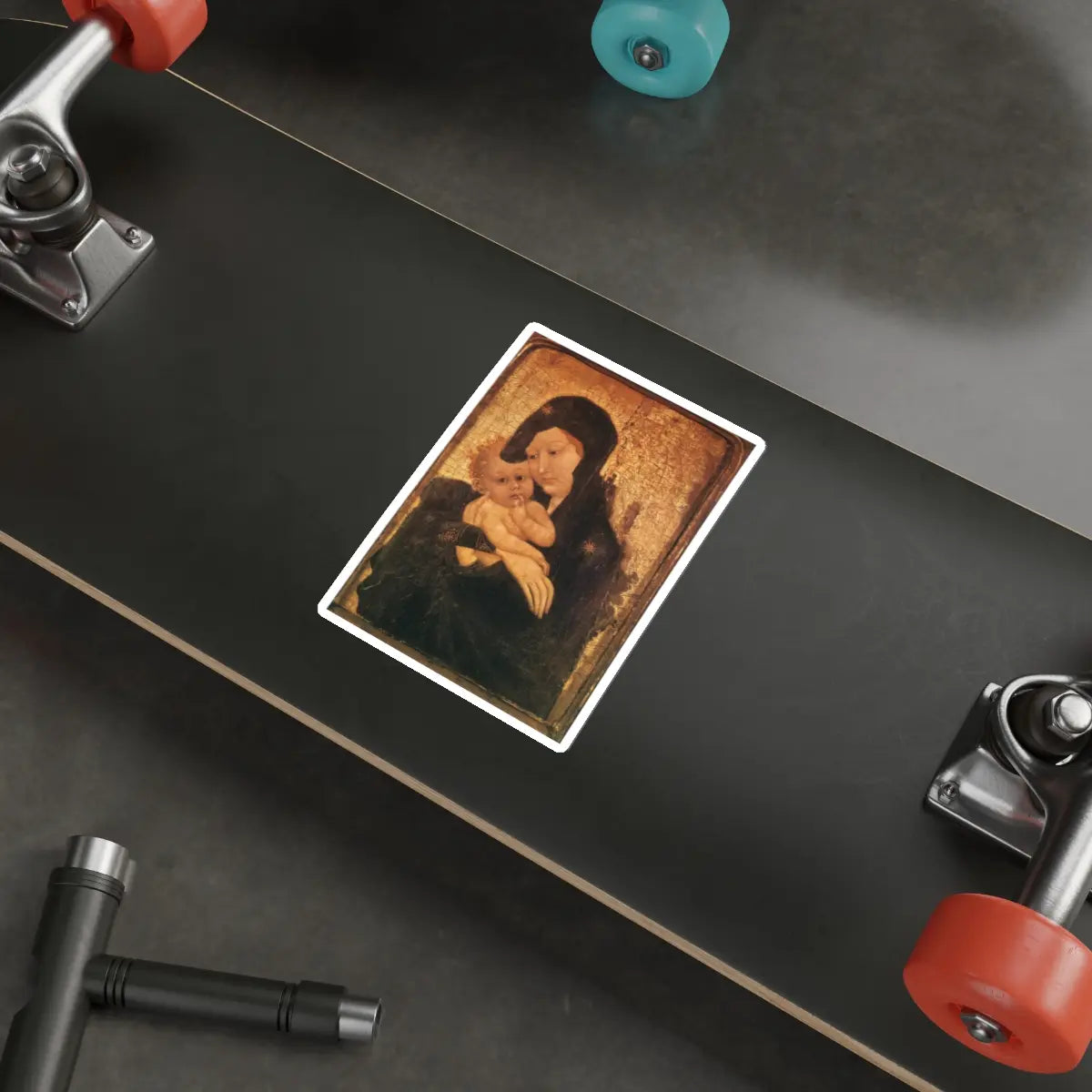 SKU:55797763970484060863 Sticker types:White Shape:Die-Cut Sizes:5" × 5"