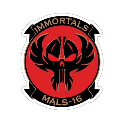 MALS 16 Immortals (USMC) STICKER Vinyl Die-Cut Decal 3 Inch - The Sticker Space