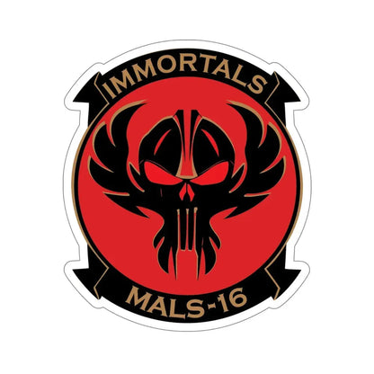 MALS 16 Immortals (USMC) STICKER Vinyl Die-Cut Decal 6 Inch - The Sticker Space