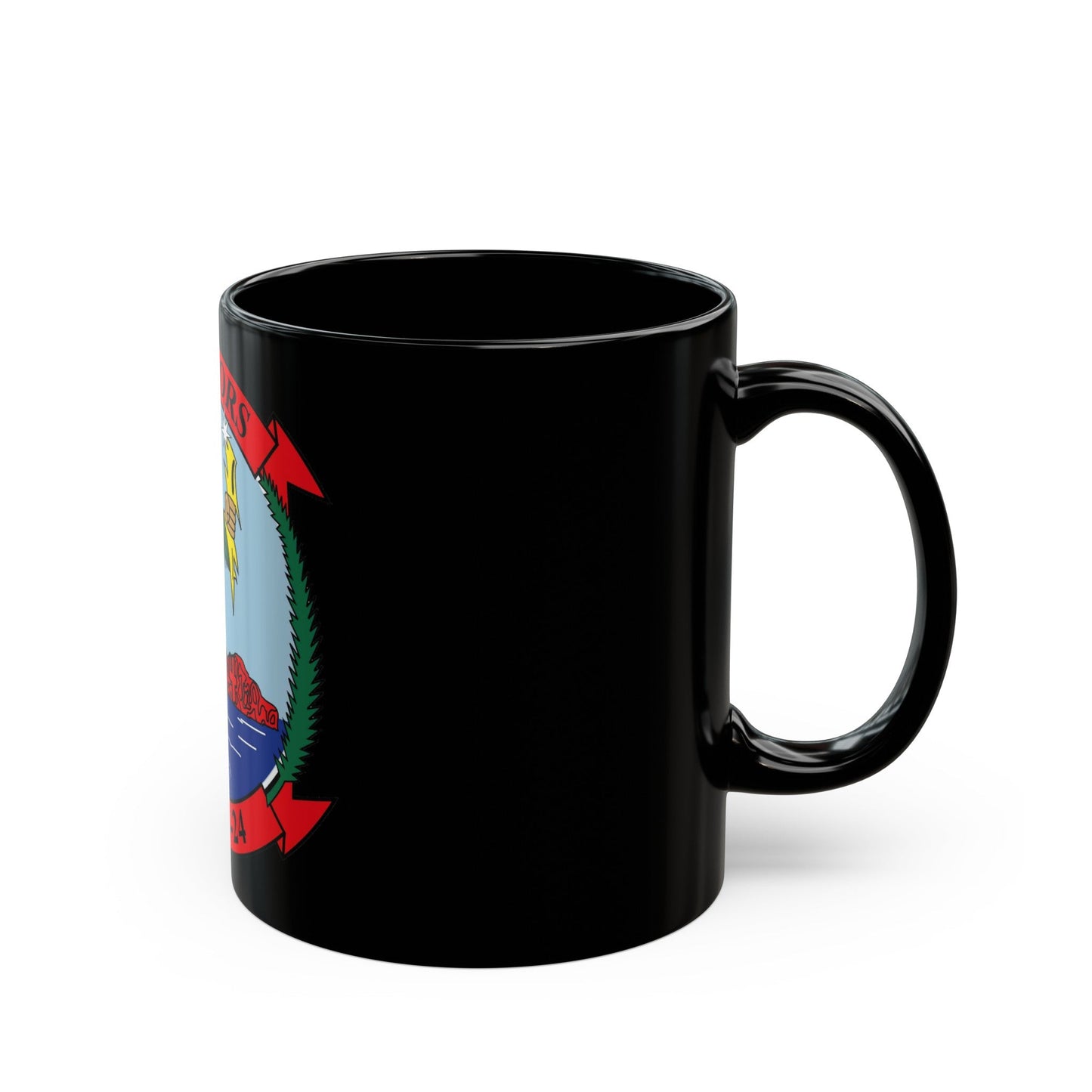 MALS 24 Warriors (USMC) Black Coffee Mug-The Sticker Space