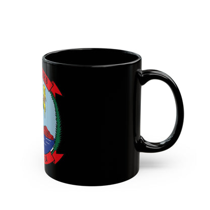 MALS 24 Warriors (USMC) Black Coffee Mug-The Sticker Space