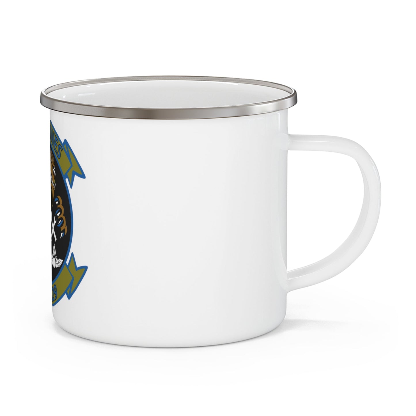 MALS 29 Wolverines (USMC) Enamel Mug-12oz-The Sticker Space