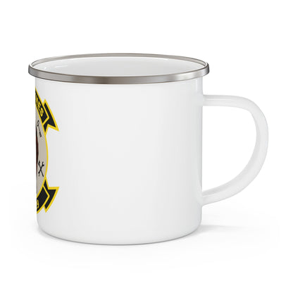 MALS 29 Wolverines v2 (USMC) Enamel Mug-12oz-The Sticker Space