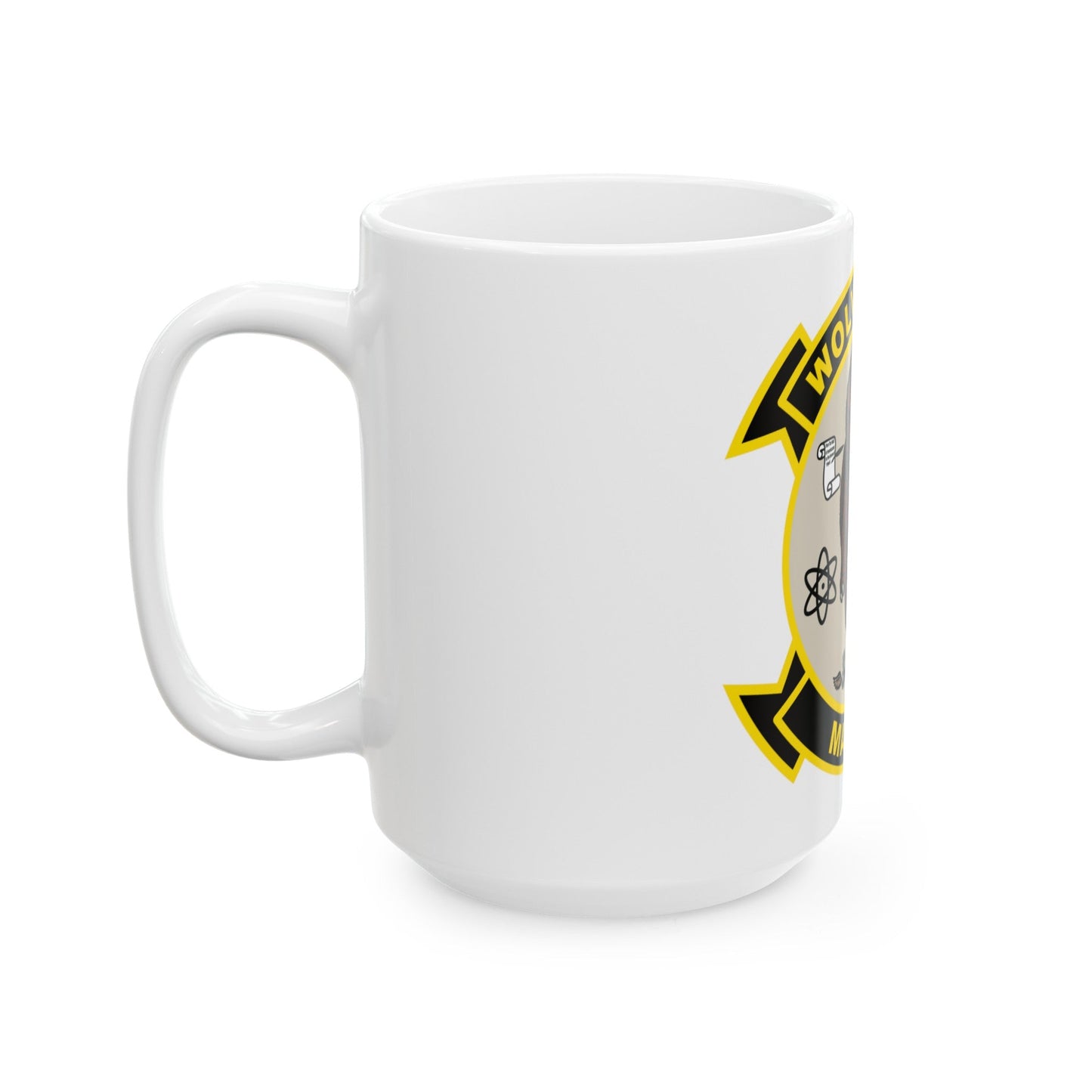 MALS 29 Wolverines v2 (USMC) White Coffee Mug-The Sticker Space