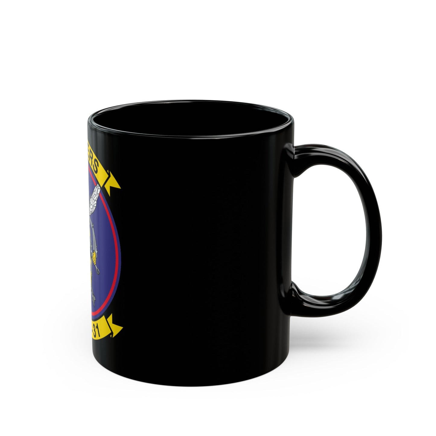 MALS 31 NEW 09 (USMC) Black Coffee Mug-The Sticker Space