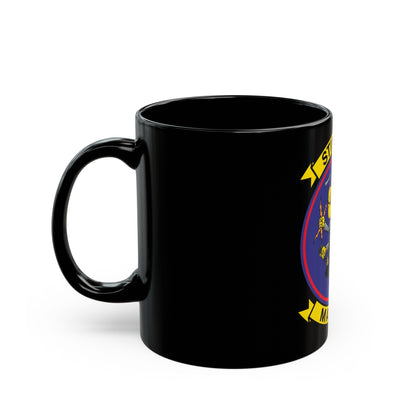 MALS 31 NEW 09 (USMC) Black Coffee Mug-The Sticker Space