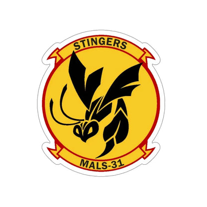 MALS 31 Stingers (USMC) STICKER Vinyl Die-Cut Decal - The Sticker Space
