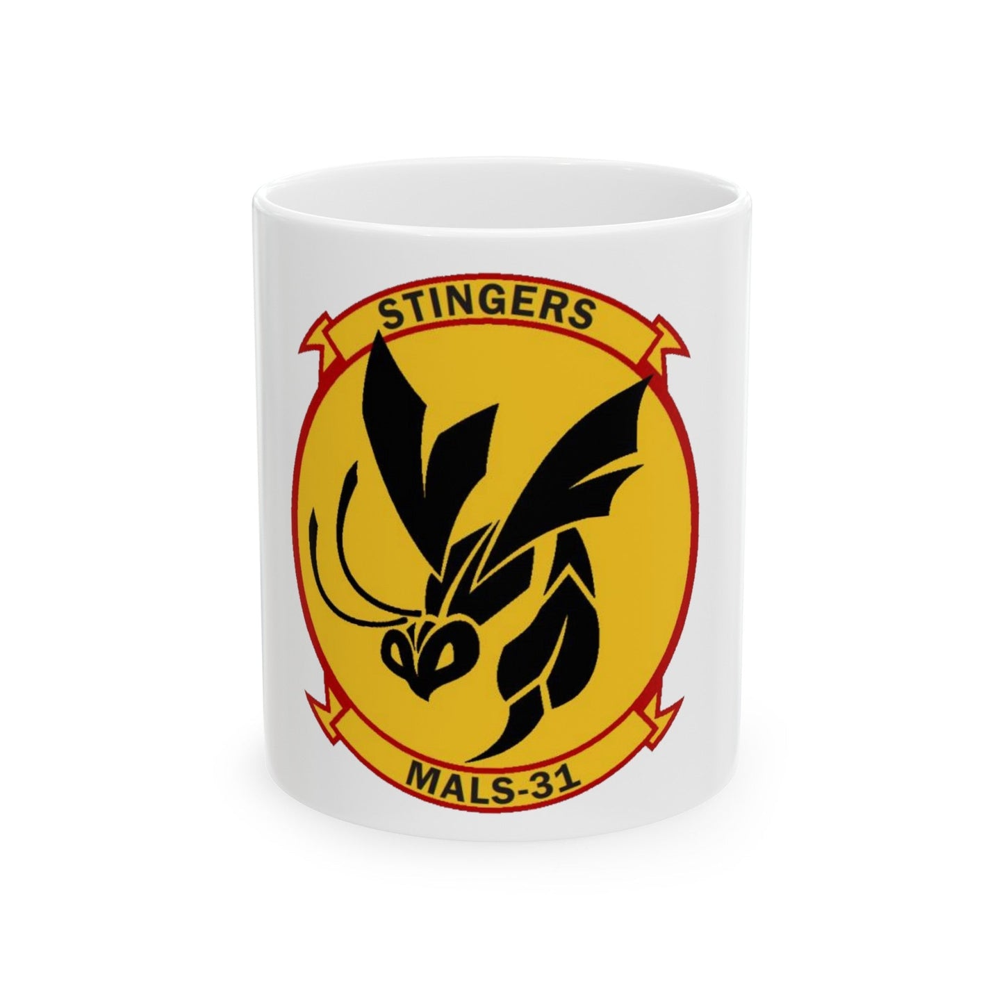 MALS 31 Stingers (USMC) White Coffee Mug-11oz-The Sticker Space