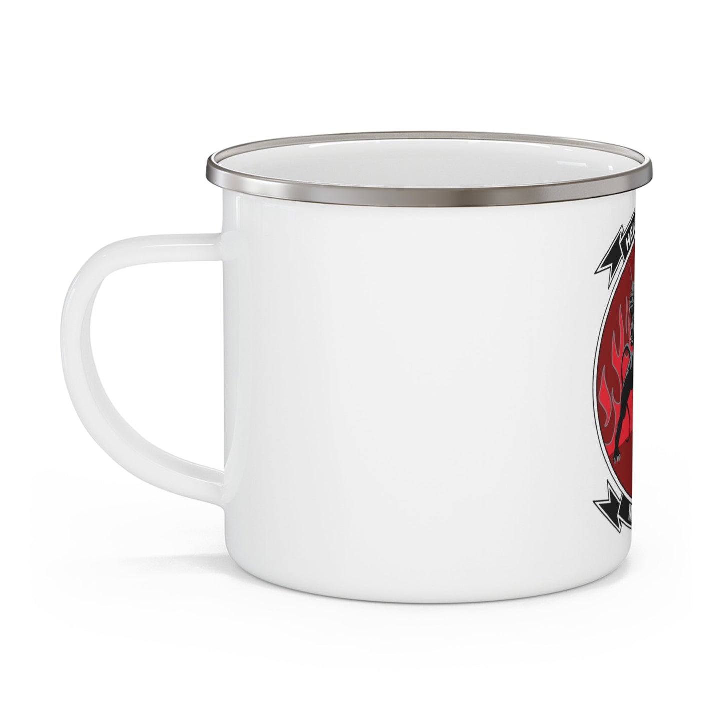 MALS 39 Hellhounds (USMC) Enamel Mug-12oz-The Sticker Space