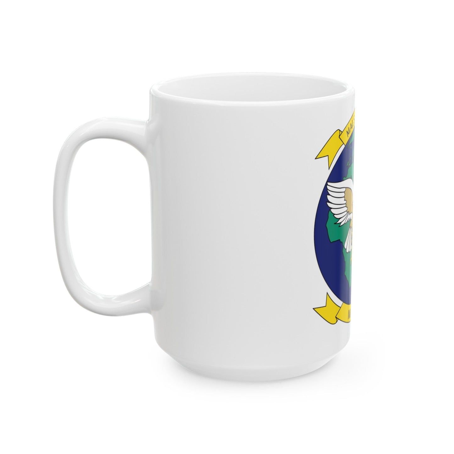 Mals Of Choice Mals 42 (USMC) White Coffee Mug-The Sticker Space