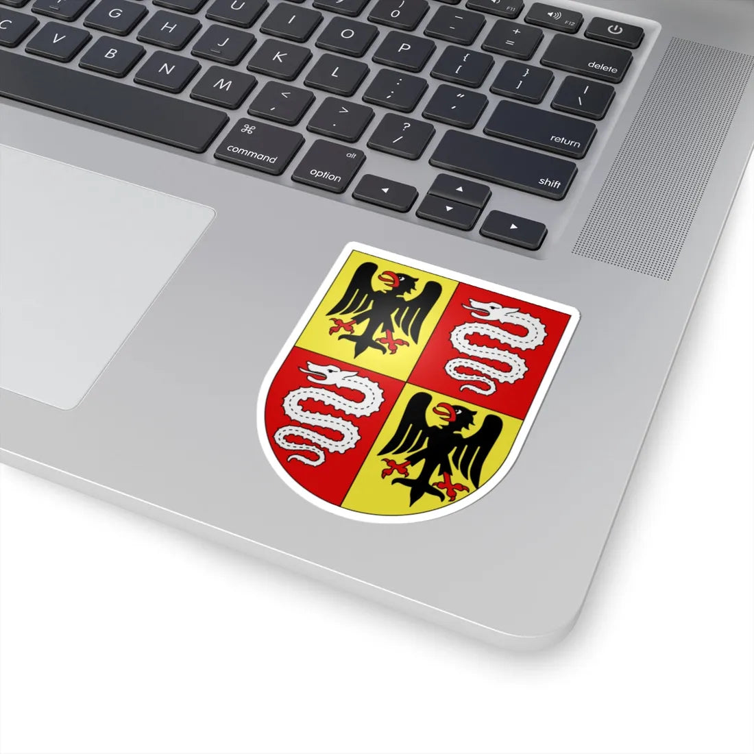 Malvaglia-coat of arms (Switzerland) (Coat of Arms) STICKER Vinyl Kiss-Cut Decal - The Sticker Space