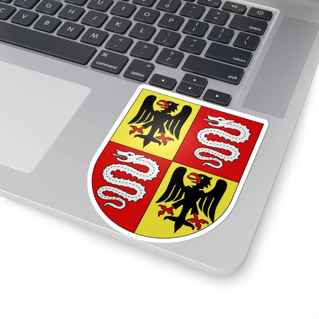 Malvaglia-coat of arms (Switzerland) (Coat of Arms) STICKER Vinyl Kiss-Cut Decal - The Sticker Space