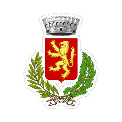 Malvagna-Stemma (Italy) (Coat of Arms) STICKER Vinyl Kiss-Cut Decal 6 Inch White - The Sticker Space