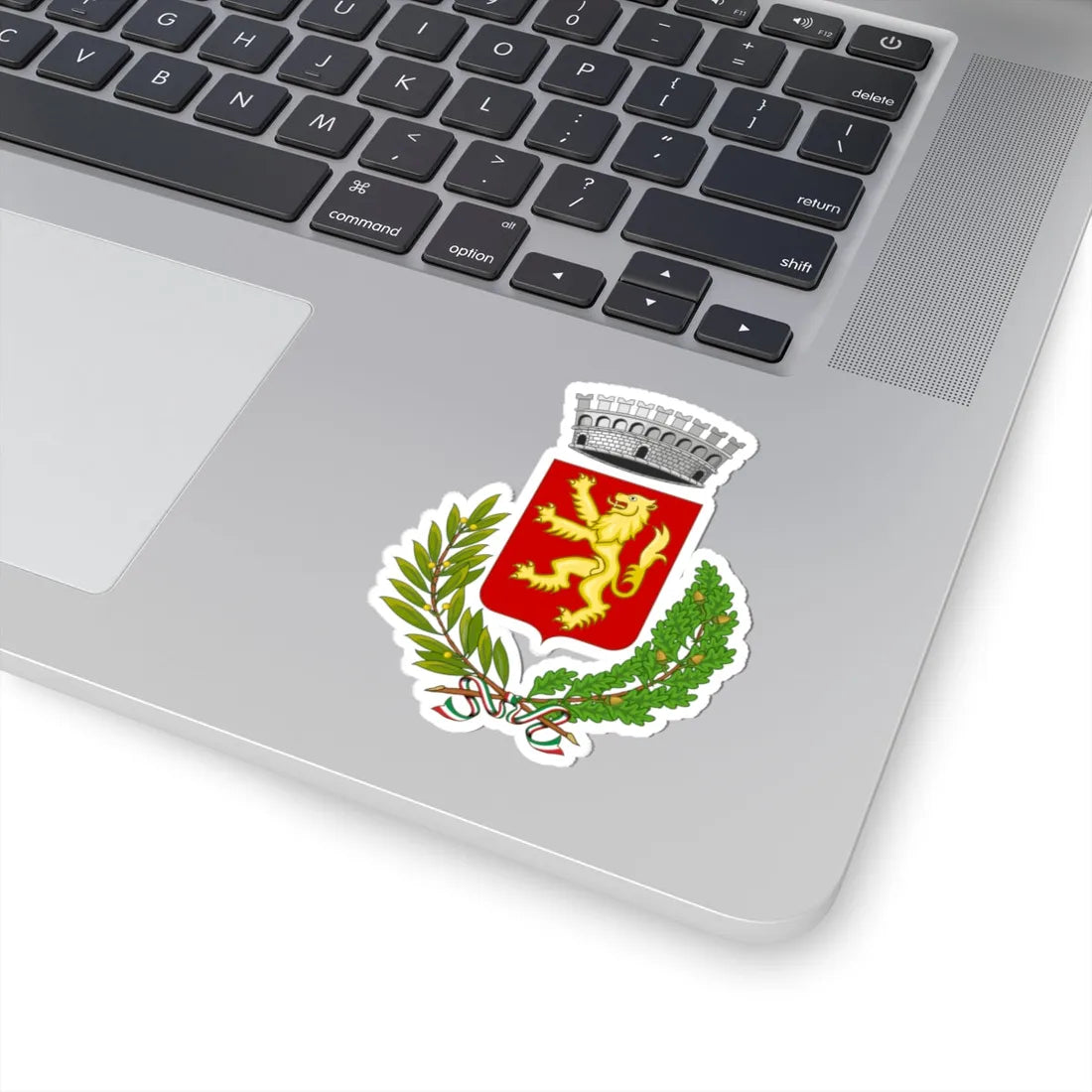 Malvagna-Stemma (Italy) (Coat of Arms) STICKER Vinyl Kiss-Cut Decal - The Sticker Space
