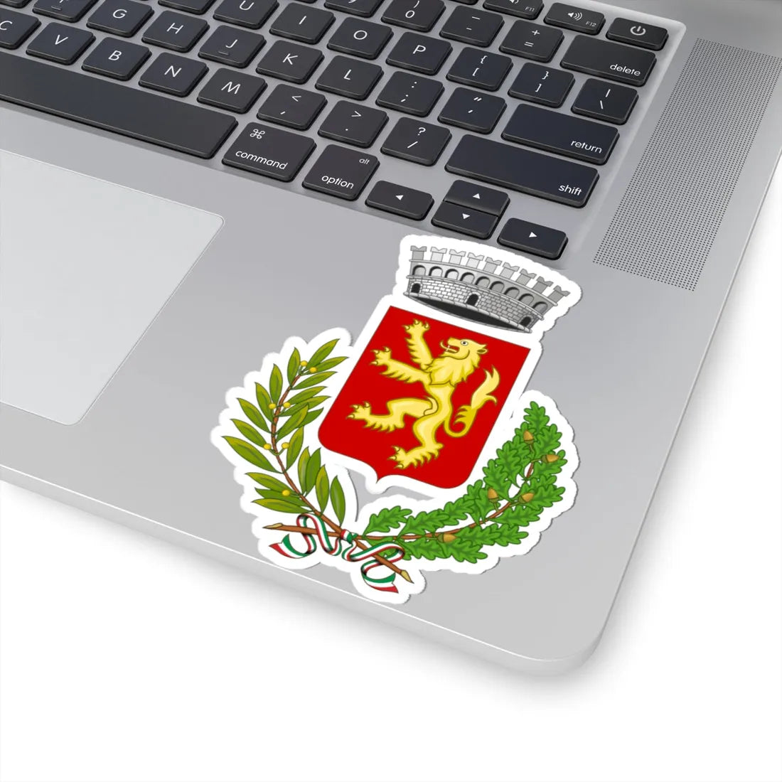 Malvagna-Stemma (Italy) (Coat of Arms) STICKER Vinyl Kiss-Cut Decal - The Sticker Space