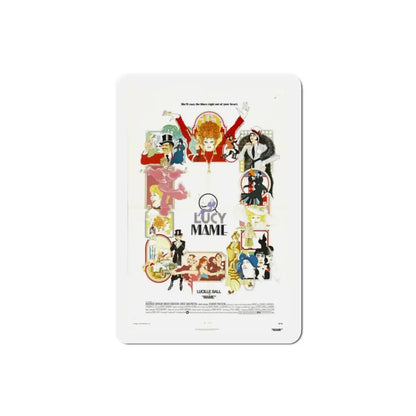 Mame 1974 Movie Poster Refrigerator Magnet - The Sticker Space