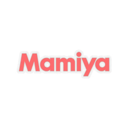 Mamiya Digital Imaging Co. Ltd. (Logo) STICKER Vinyl Kiss-Cut Decal 6 Inch Transparent - The Sticker Space