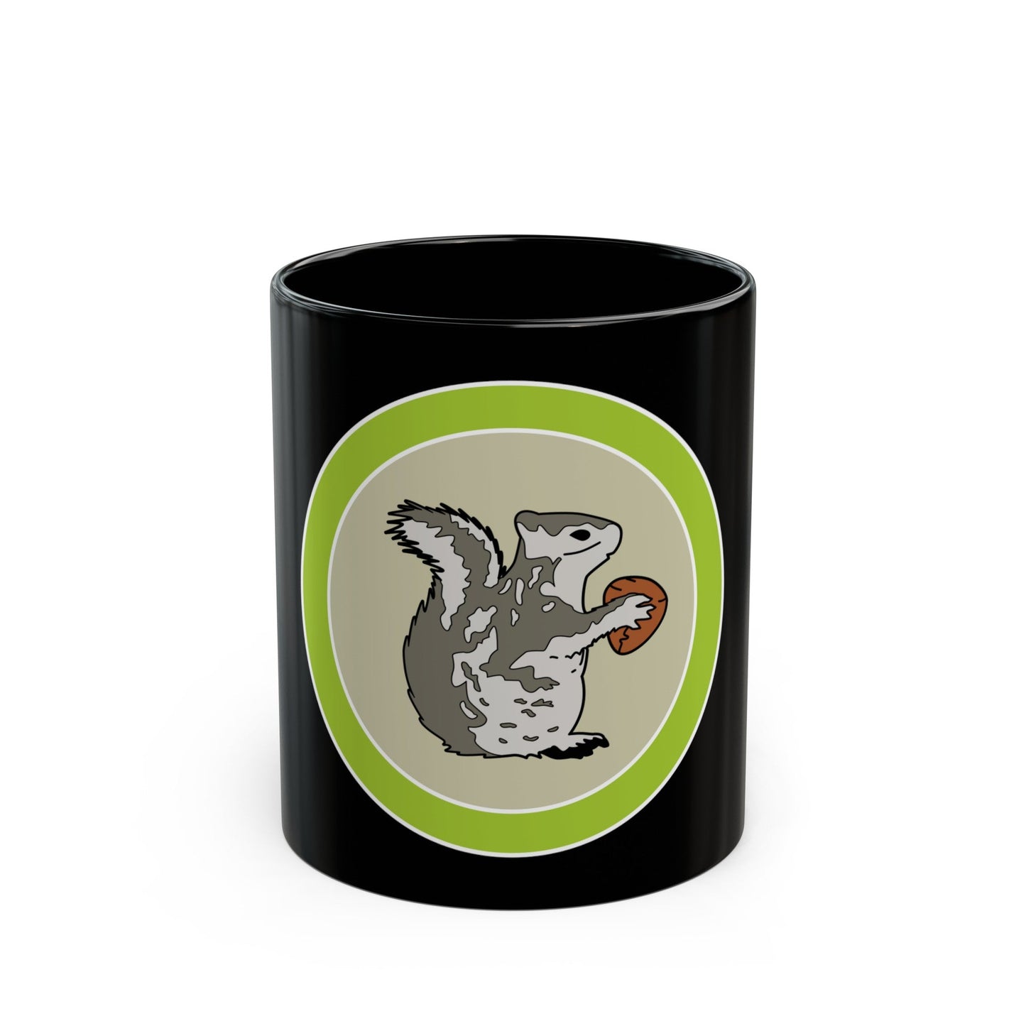 Mammal Study (Boy Scout Merit Badge) Black Coffee Mug-11oz-The Sticker Space